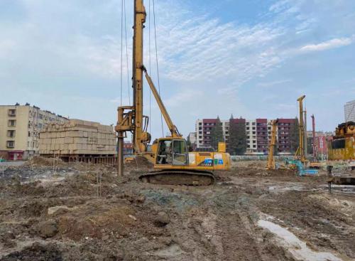 书香一品旋挖灌注桩施工