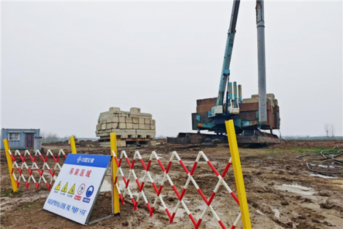 襄阳凤凰咀遗址项目首桩开钻